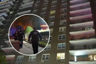 Woman dies and infant remains critical after falling from Bronx building