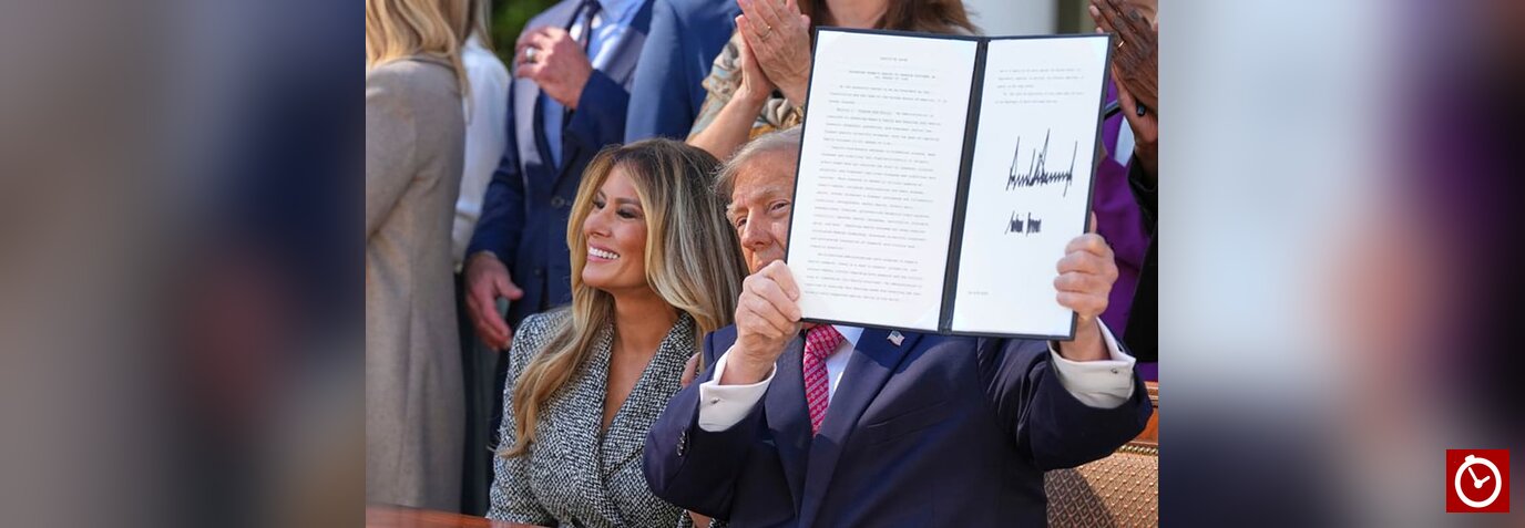 Trump jokes about Melania’s signature during women’s health executive order signing