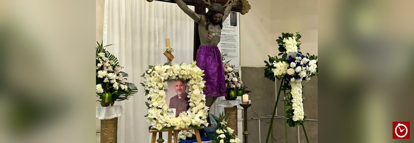 Cross involved in priest’s death reinstalled at Ecuador church as investigation continues