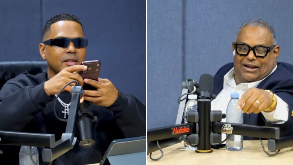 Santiago Matías conducts a live radio broadcast for the first time together with his father, "Don Santi" | De Último Minuto English