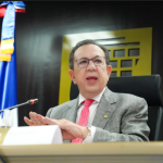 Gobernador del Banco Central de la República Dominicana, Héctor Valdez Albizu
