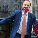 Ministro británico de Sanidad, Matt Hancock.....