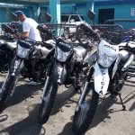 Motores donados a Policía Nacional en Bonao