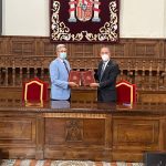 Ministro García Fermín y Réctor UAH