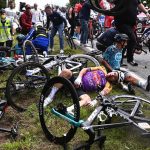 Caída en Tour de France