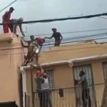 Herido en barrio 27 de Febrero