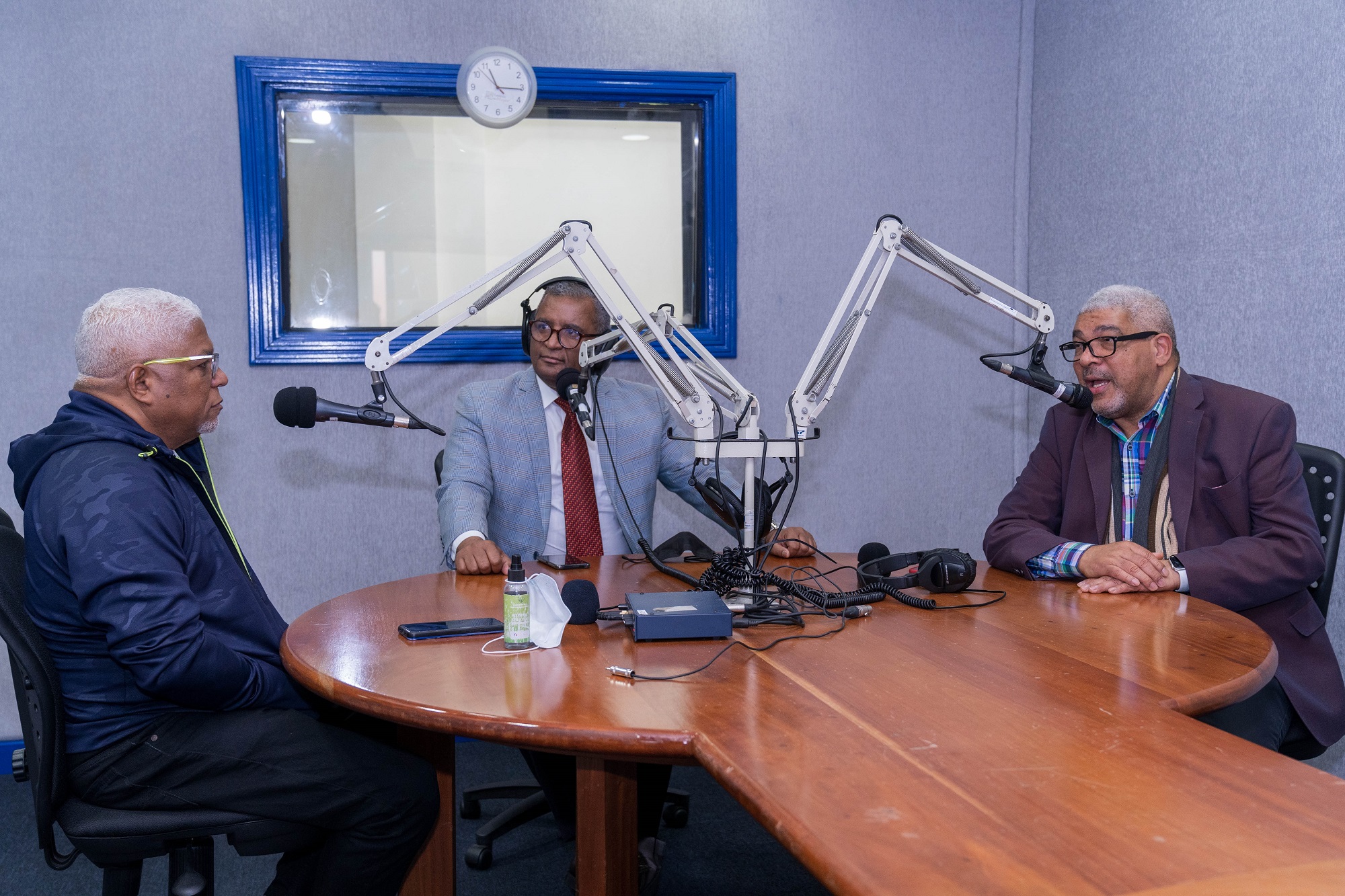 Sammy Ramos, Roberto Monclus y Jesús Nova