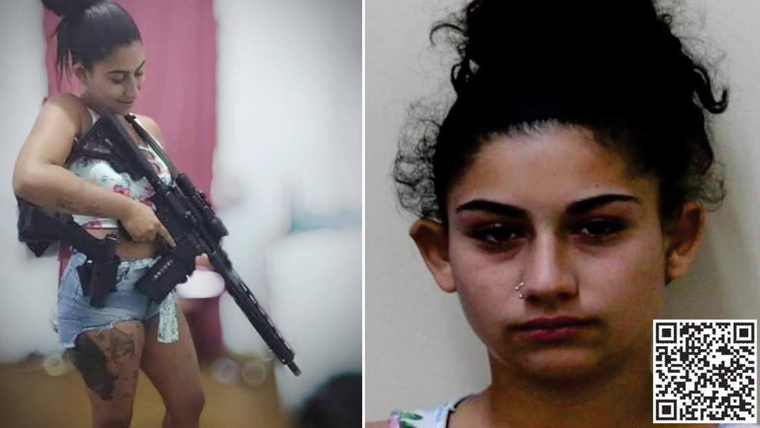 Rayane Nazareth Cardozo da Silveira, alias 'Hello Kitty', una de las narcotraficantes más buscadas de Río de Janeiro. Procurados / FGR