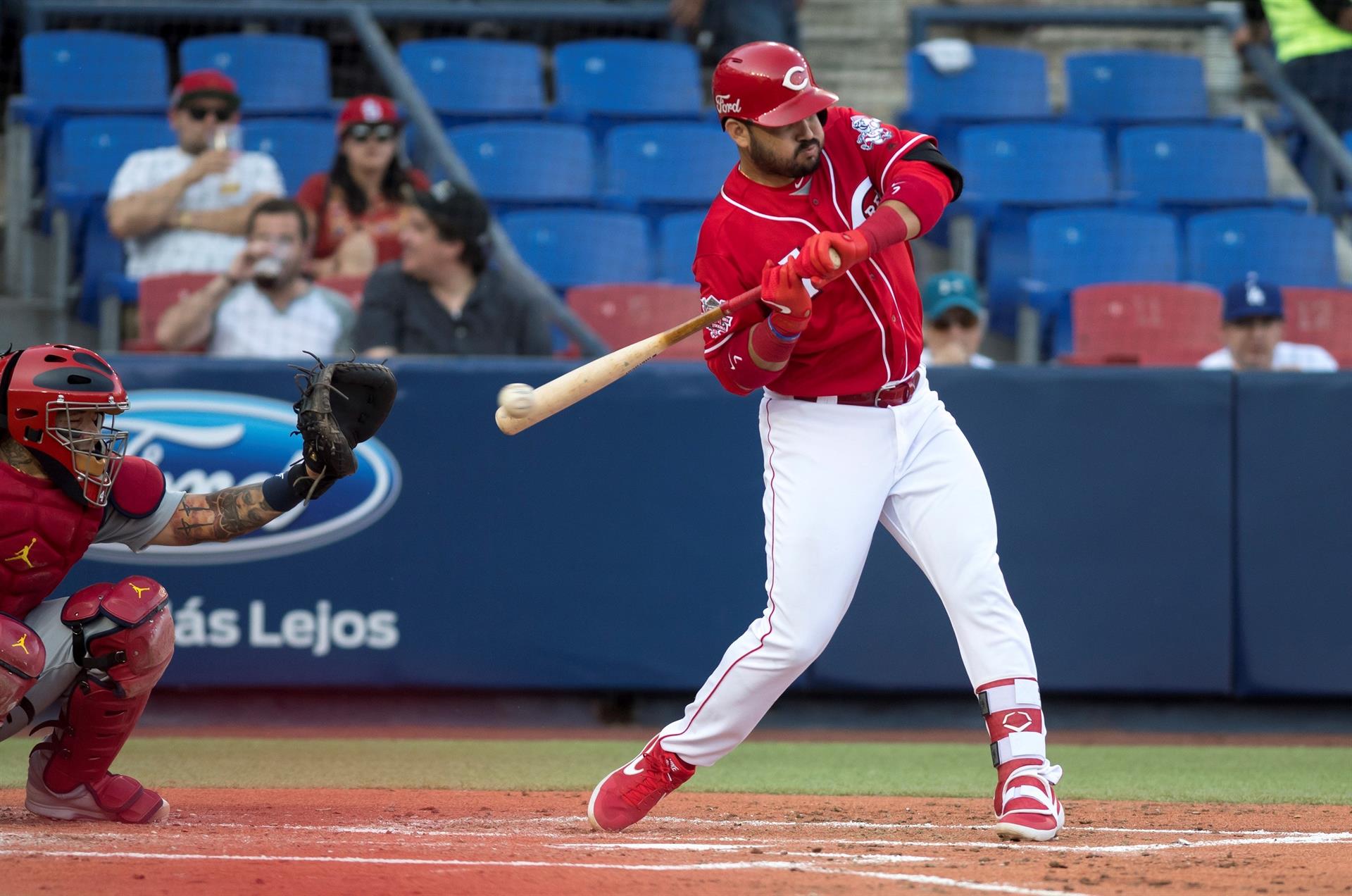 ugenio Suárez, de los Rojos de Cincinnati