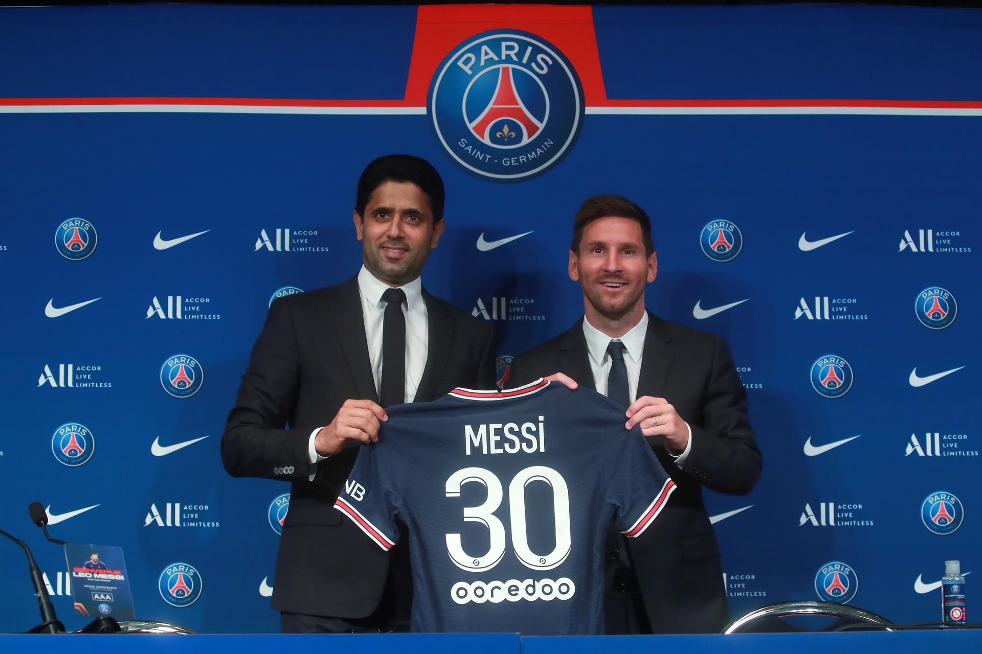 Leo Messi: "Nada más llegar la felicidad de estar acá es enorme"