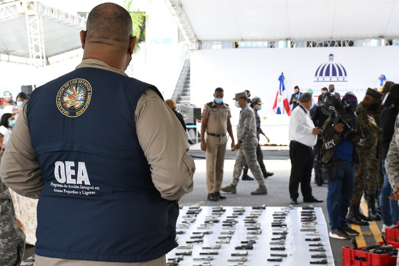 Concluye proceso de destrucción de armas en plan de seguridad “Mi País Seguro”