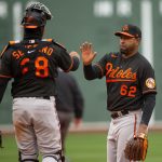 Pedro Severino dispara cuadrangular con las bases llenas en paliza de Orioles sobre Angelinos