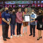 Tribunal Constitucional reconoce trayectoria de Priscilla Rivera, capitana de las Reinas del Caribe
