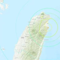 Sismo de magnitud 6,5 sacude Taiwan