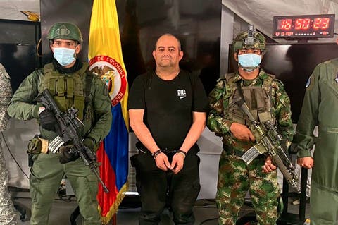 Ocupan bienes por 37 millones de dólares a "Otoniel", capo del Clan del Golfo
