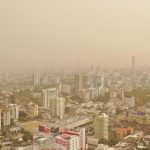 Polvo del Sahara y temperaturas calorosas predominan en RD