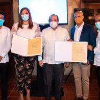 ADN reconoce a los deportistas Prisilla Rivera y Félix Sánchez por su trayectoria