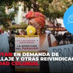 Protestan en demanda de patrullaje y otras reivindicaciones en Ciudad Colonial