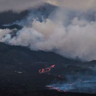 La actividad del volcán de la Palma parece retomar su tendencia descendente