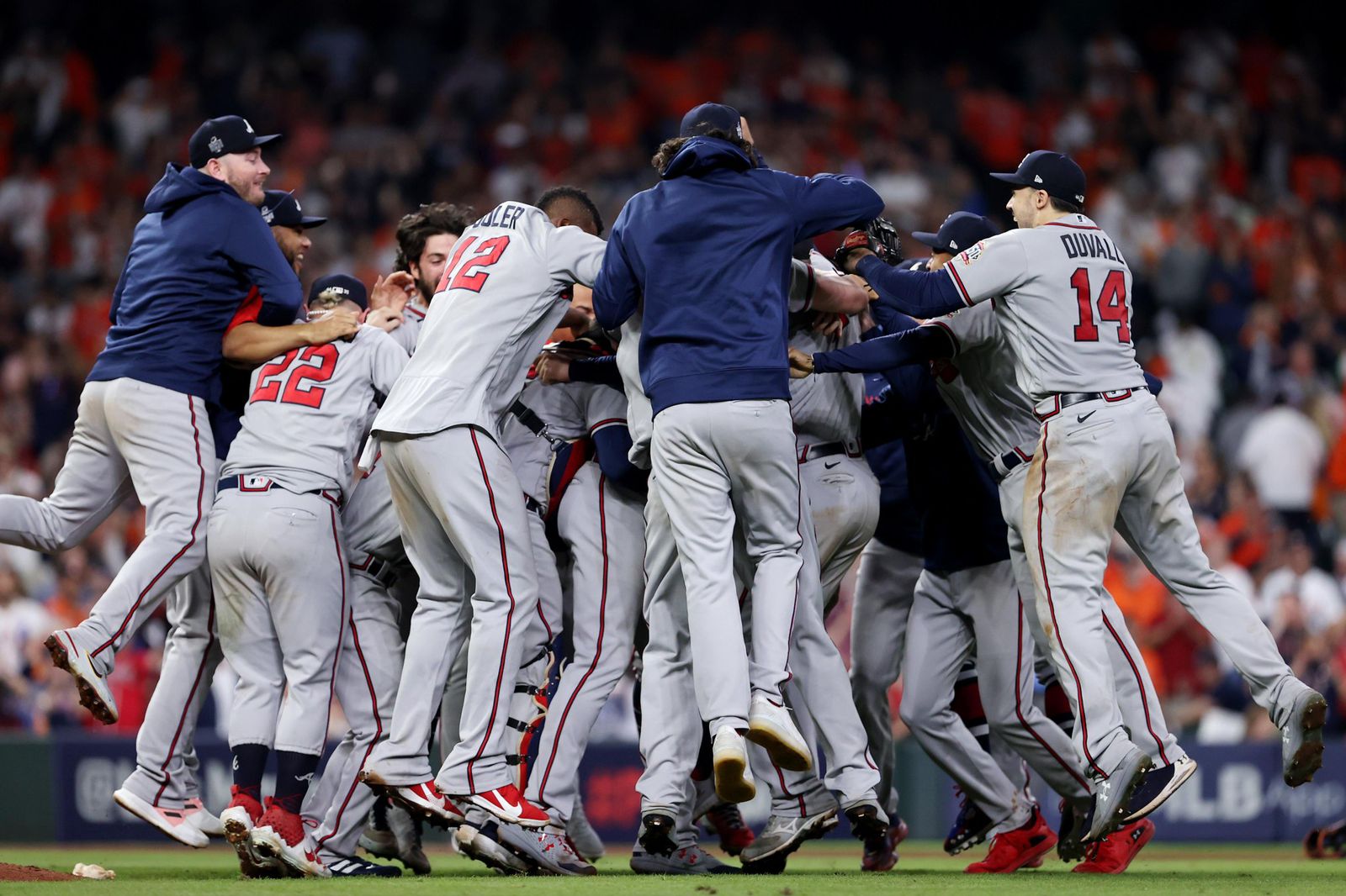 ¡Bravos de Atlanta campeones de la Serie Mundial!