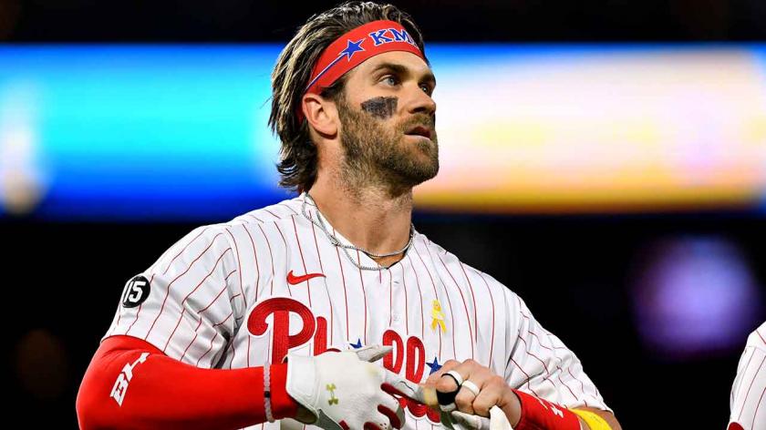 Bryce Harper, el Jugador Más Valioso de la Liga Nacional 2021