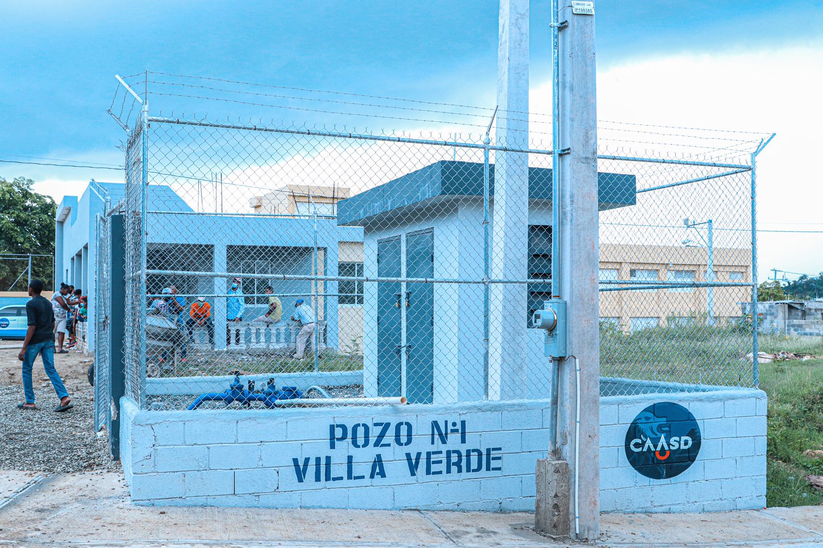 CAASD entrega pozo de agua potable garantizará suministro en SDO