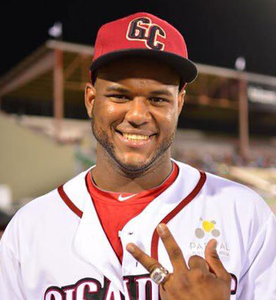 Hanser Alberto, un "Gigante" del bateo en el béisbol dominicano