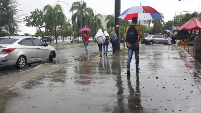 ONAMET prevé chubascos locales en algunas zonas del país