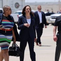 Kamala Harris es blanco de críticas por su rol en la crisis migratoria