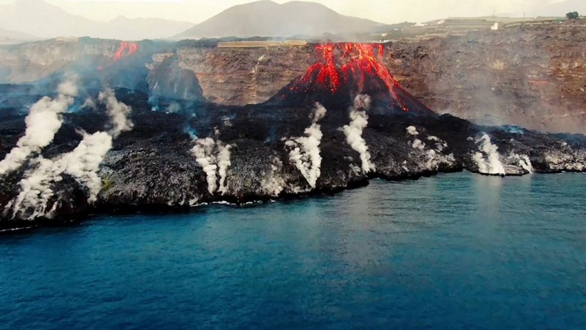 Autoridades prevén fin de erupción del volcán Cumbre Vieja en La Palma