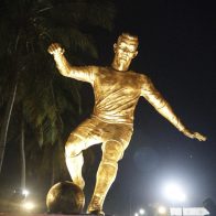 Estatua de Cristiano Ronaldo en la India causa controversia