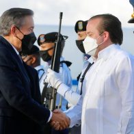 Paliza recibe a presidentes de Panamá y Costa Rica en base aérea de Puerto Plata