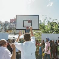 Ministro Carlos Bonilla entrega parque en el sector La Puya