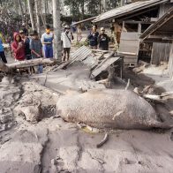 Erupción del Semeru deja al menos 13 muertos y un paisaje lunar