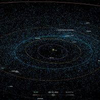La NASA presenta mapa en el que se observa cientos de asteroides y cometas en tiempo real