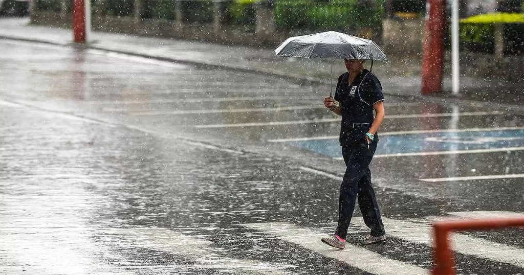 ONAMET prevé chubascos locales en algunas zonas del país