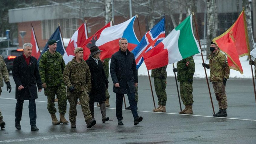 Ucrania pide a la OTAN medidas de "disuasión" contra Rusia