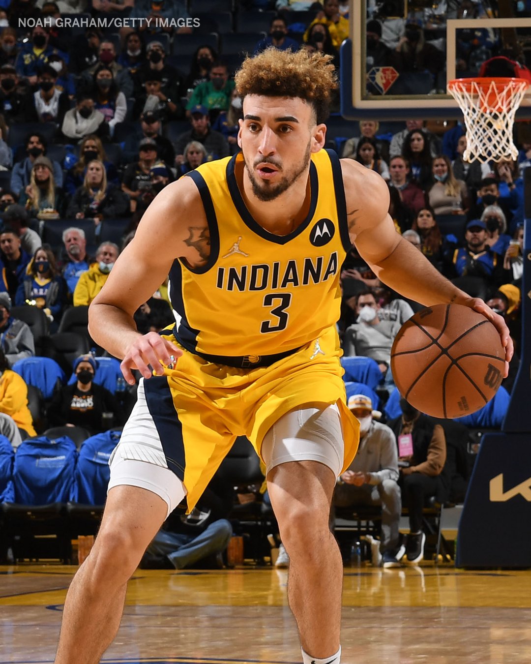 Chris Duarte jugará partido de novatos y "sophomores" del Juego de Estrellas de la NBA