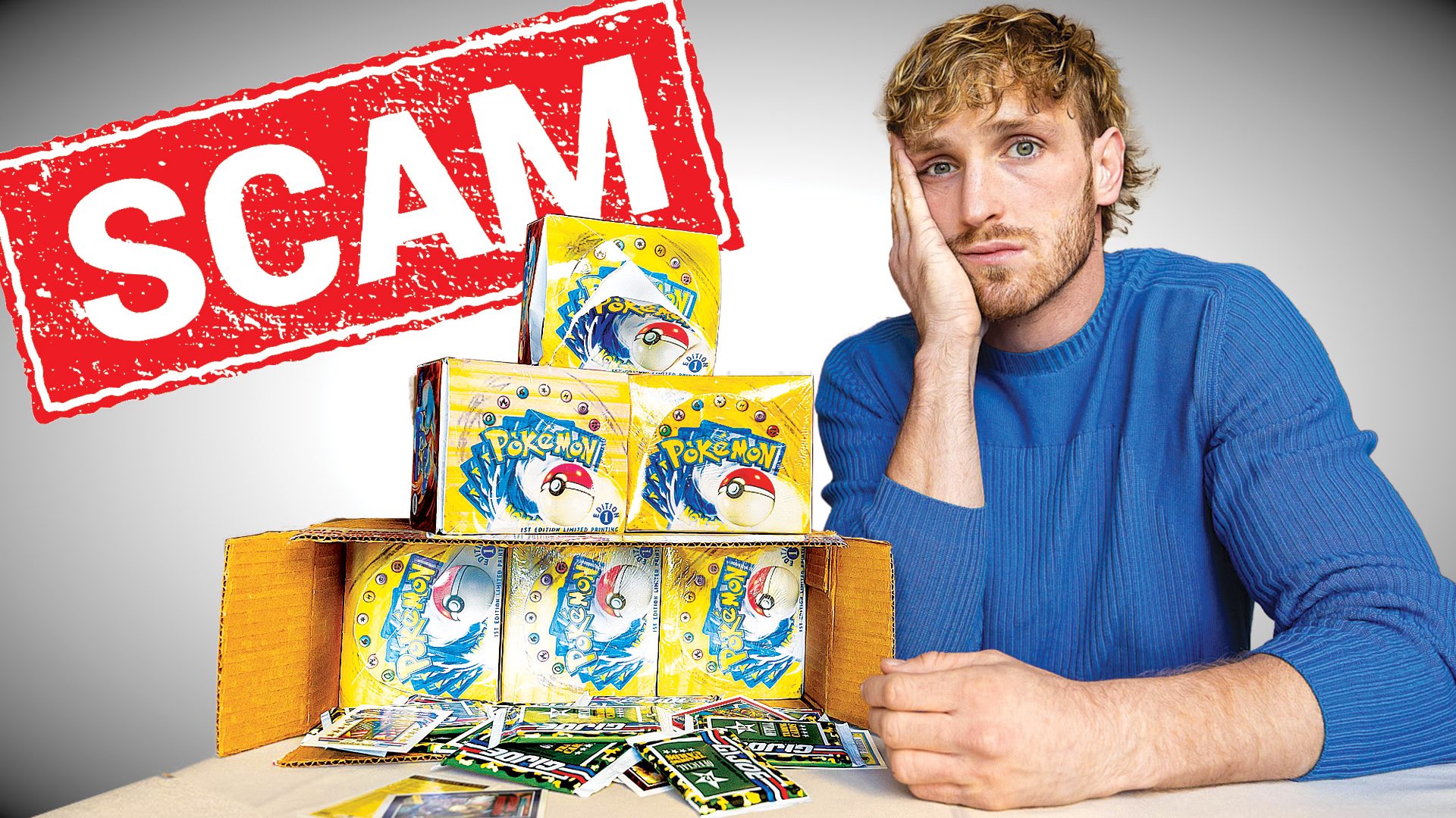 "El mayor fraude en la historia de Pokémon": Logan Paul pierde US$3,5 millones en compra de tarjetas de la serie