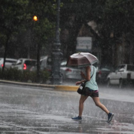 Se esperan aguaceros, tormentas eléctricas y ráfagas de viento por efectos de frente frío