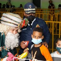 ¡Llegaron ellos! Los Reyes Magos desfilan en alrededores de la Zona Colonial