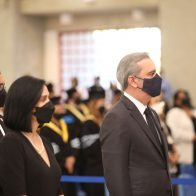 Abinader asiste al velatorio Agripino Núñez; resalta su labor a favor de la democracia