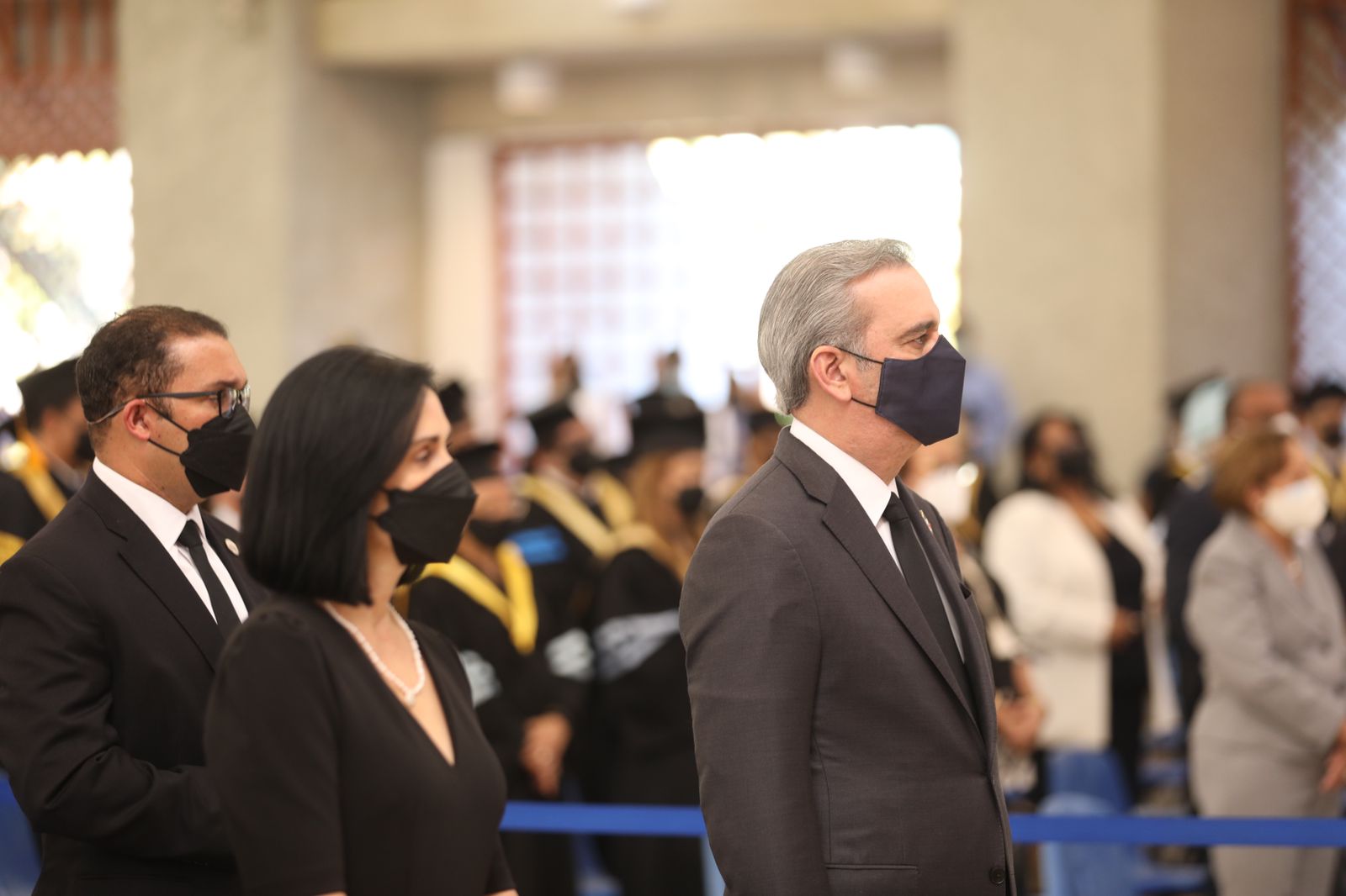 Abinader asiste al velatorio Agripino Núñez; resalta su labor a favor de la democracia