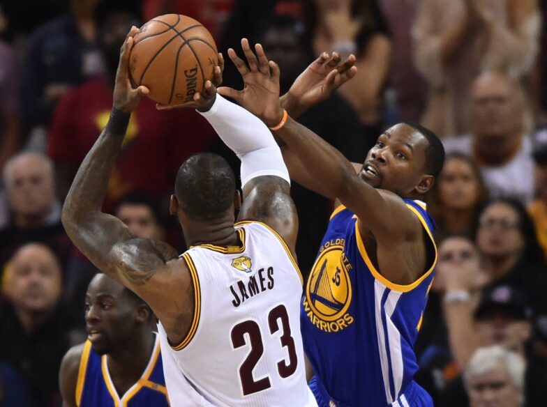 LeBron James y Kevin Durant serán los capitanes en el All-Star de la NBA