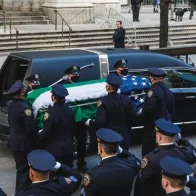 Cientos de policías despiden en New York a colega dominicano muerto en tiroteo