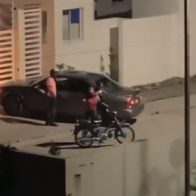 ¡Insólito! Hombre intenta llevarse mujer a la fuerza y testigo no hace nada