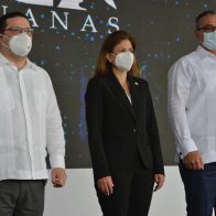 Vicepresidenta encabeza presentación de moderno escáner de Aduanas para inspeccionar más de 1,000 contenedores diarios en Puerto Río Haina