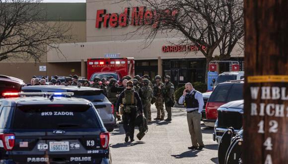 Tiroteo en supermercado de EE.UU. deja un muerto y un herido