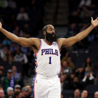 Los 76ers trituran a los Timberwolves en el debut de James Harden