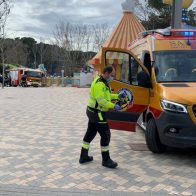 Derrumbe deja más de una decena de heridos en el Parque de Atracciones de Madrid